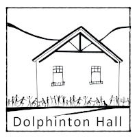 Dolphinton Hall Logo, village hall with people